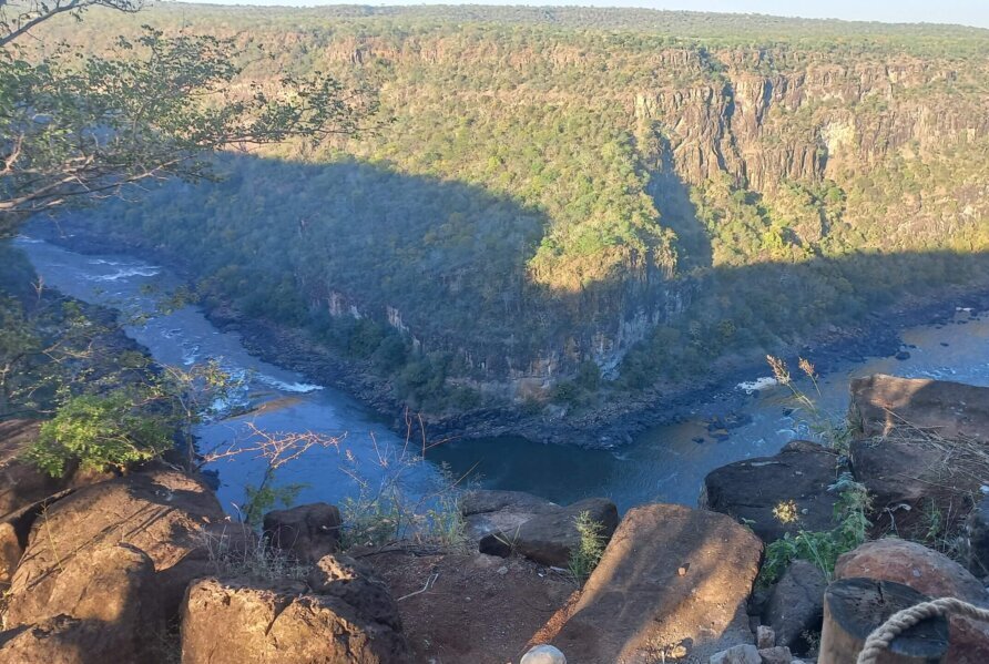 Zambia accommodation overlooking the Batoka Gorge