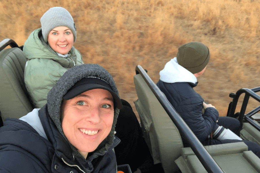 Bring a heavy jacket on your African game drive