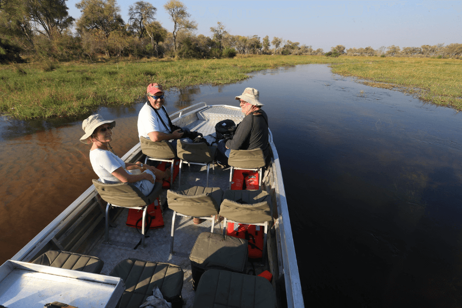 Private boat safari