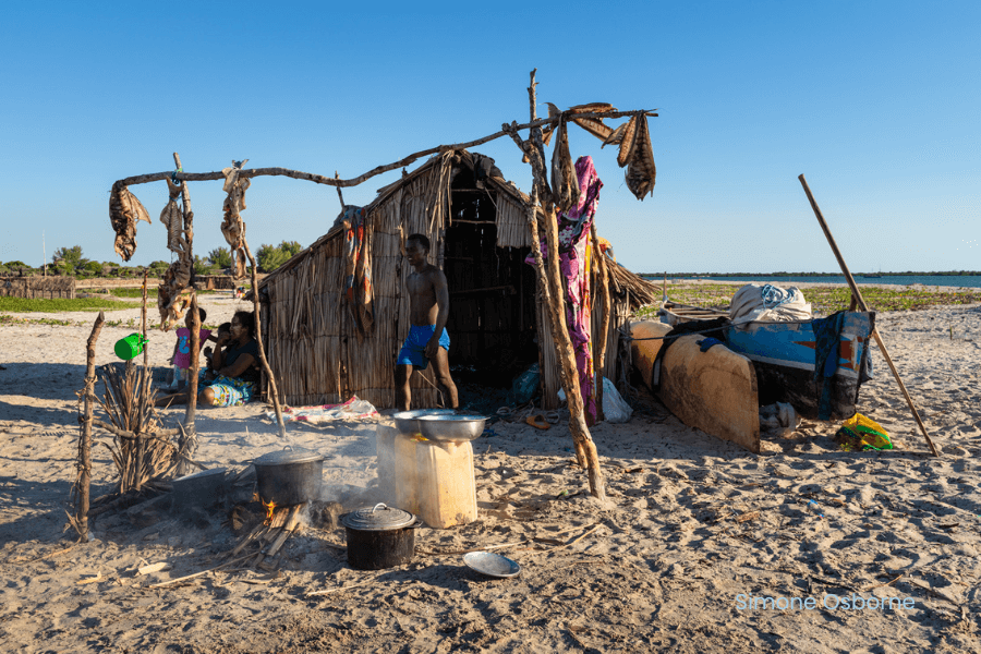 Simone travelled to Madagascar