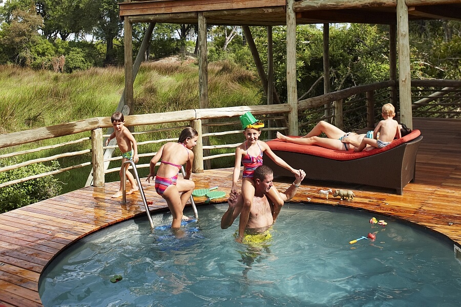 Children at the Pool