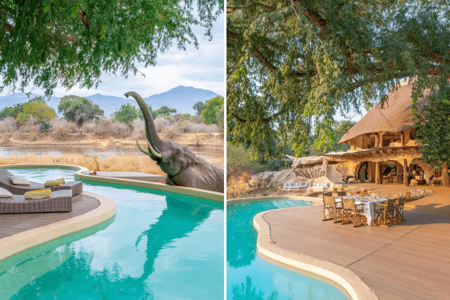 Exclusive use family safari lodge