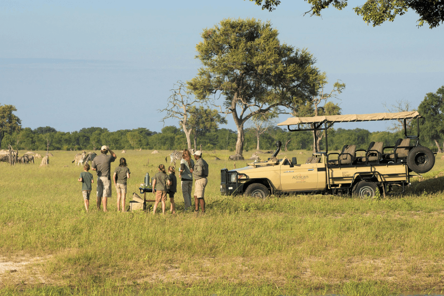 Lifetime memories on safari
