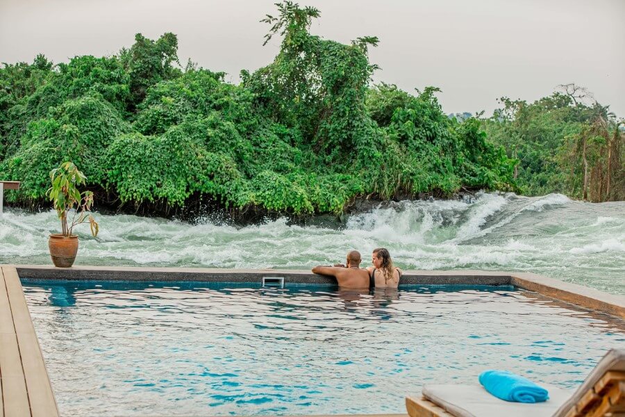 Dramatic view from Wildwaters Lodge