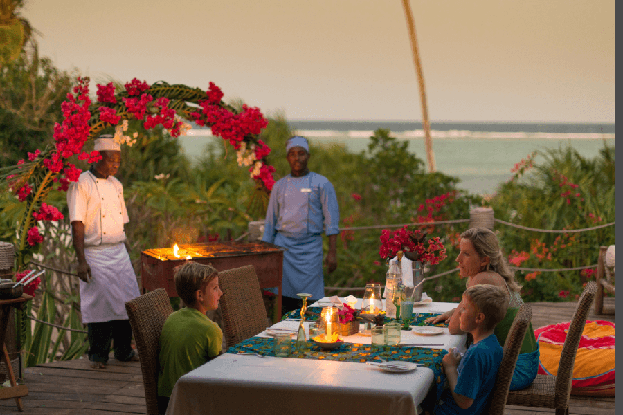 Child friendly accommodation in Zanzibar