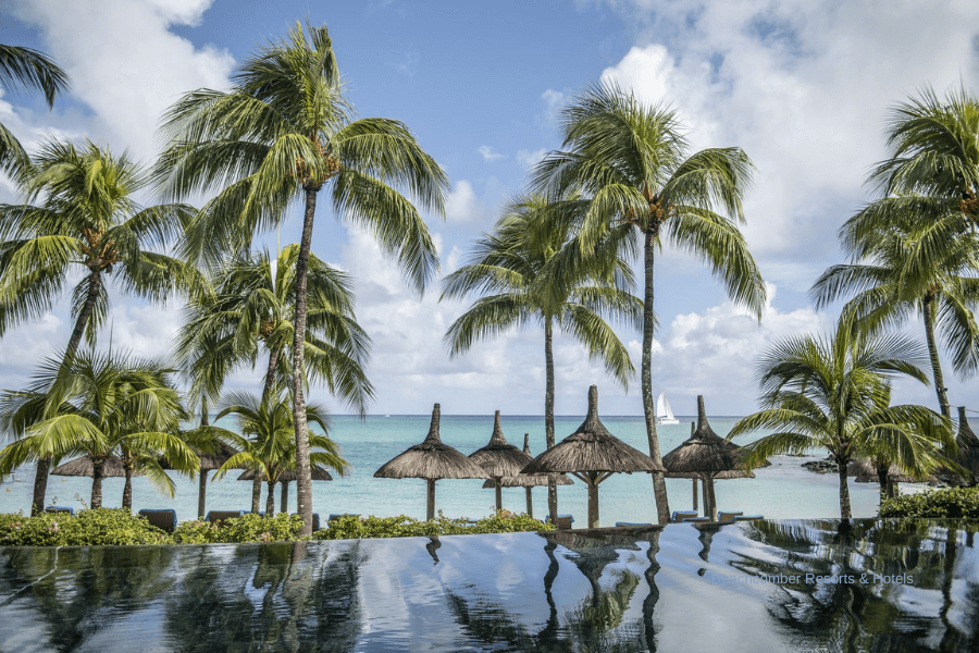 Luxury resort in Mauritius