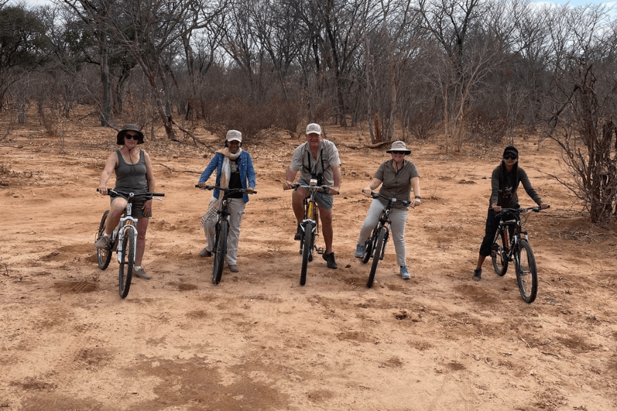 Mountain biking experience in Hwange