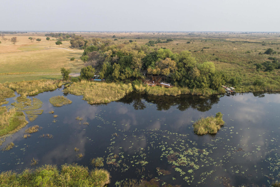 Aerial view of Shinde location