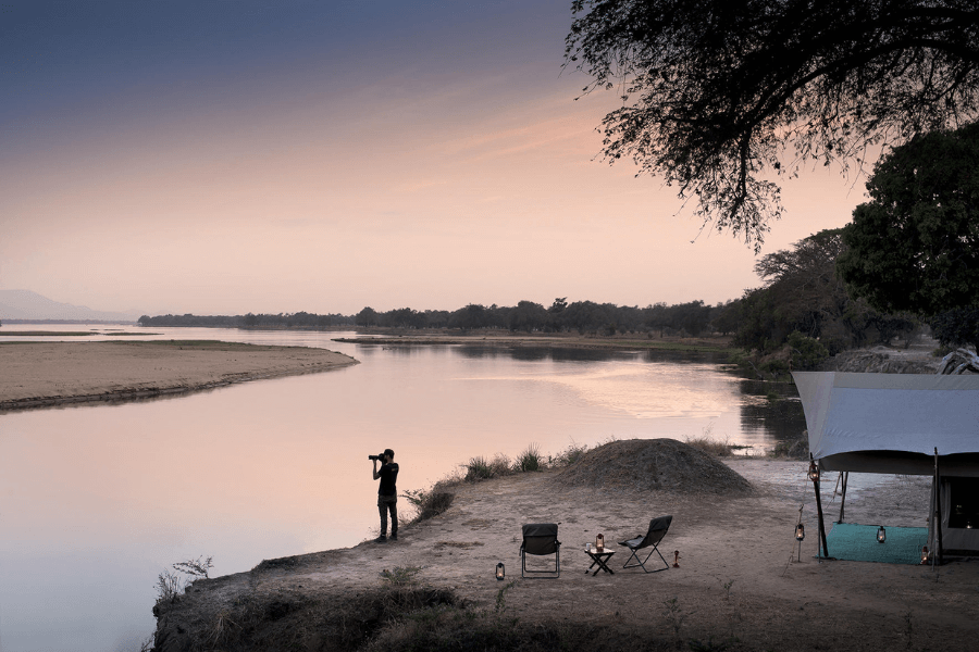 Tented Safari Camp in Mana Pools