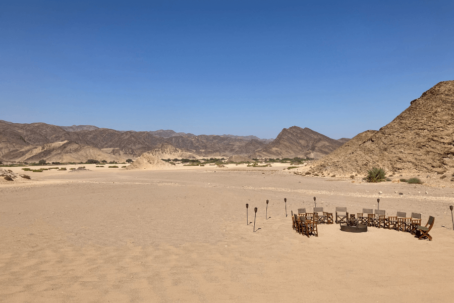 View from Hoanib Valley Camp