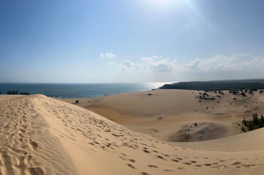 Bazaruto dune in Mozambique's Indian Ocean