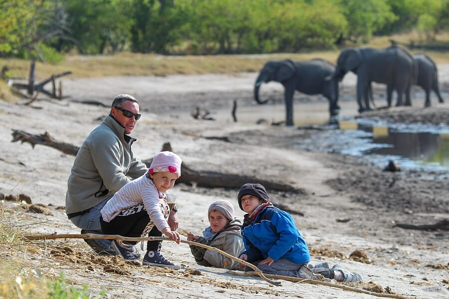 Botswana Travel with Children age 6