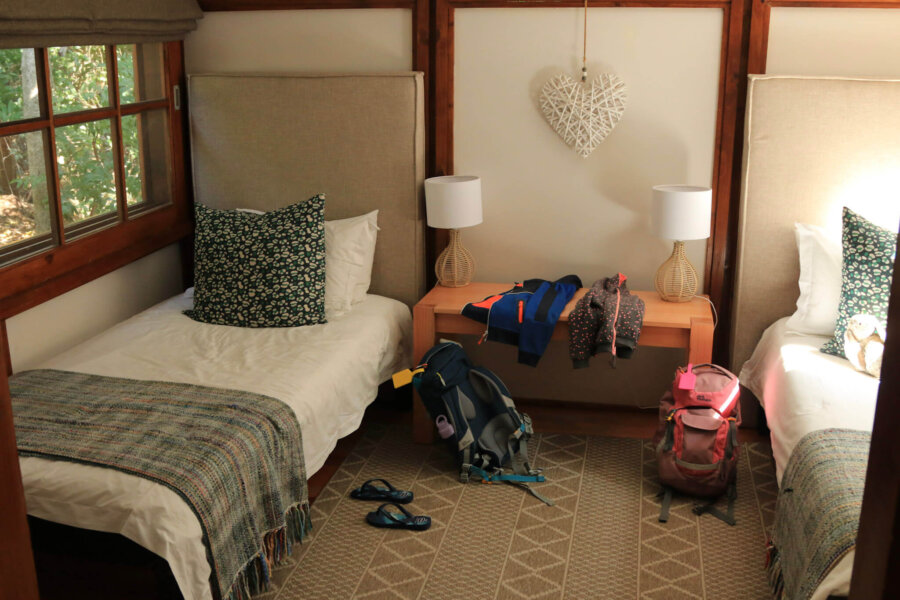 Family room at Makakatana Bay Lodge