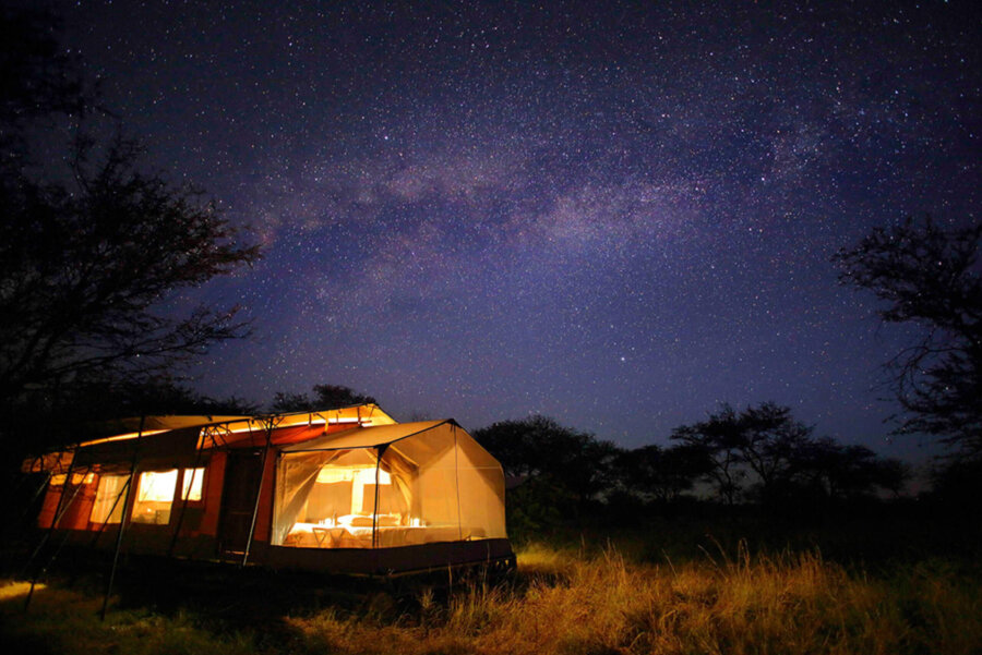Wildebeest Migration Camp