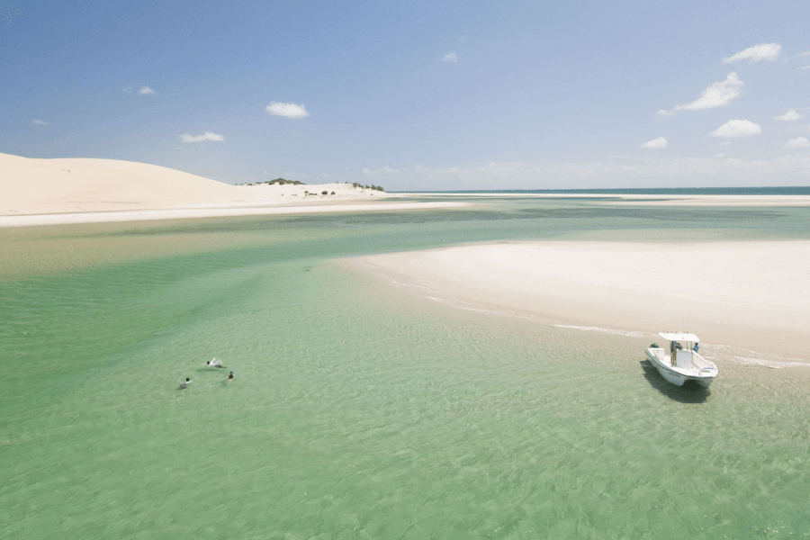 Mozambique Benguerra boat excursion