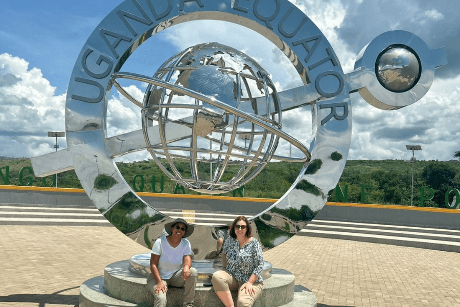 Ilona and Kim in Uganda by Ilona Biagio